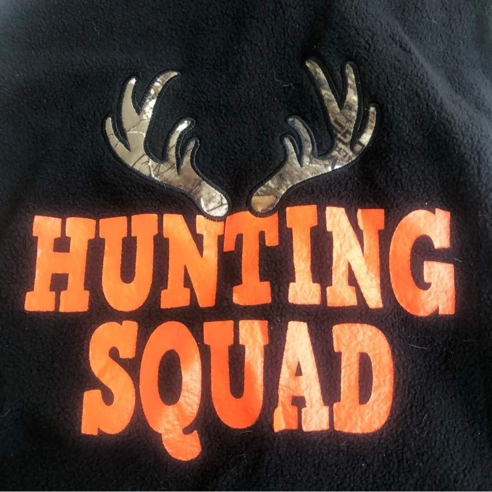 NWT Hunting Squad Dog Hoodie L